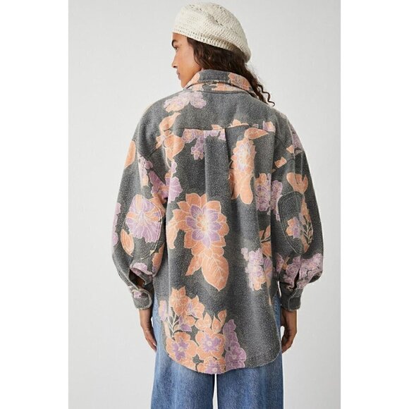NEW! Free People Women's S Printed Ruby Jacket NWT $178 - Picture 2 of 3